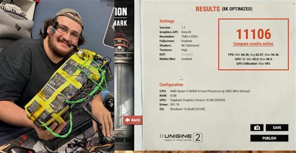 显卡PCB被打个洞还能用!巴西大神神级修复:成功点亮还拿下世界纪录